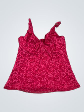 Red Lace Camisole