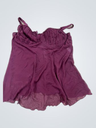 Maroon Colored Garment