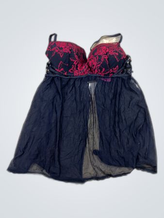 La Senza Black Lace Babydoll