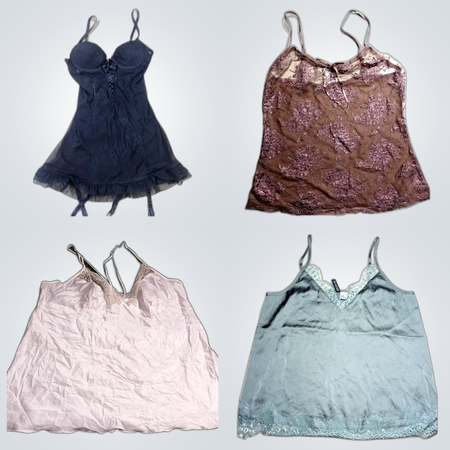 H&M Y2K Camisetas com Renda