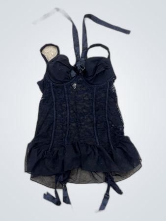 Black Lace Corset
