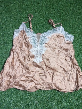 Autograph Lace Trim Silk Blend Chemise