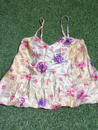 Floral Spaghetti Strap Top