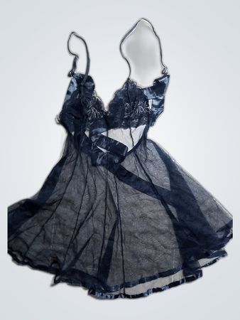 Black Lace Chemise