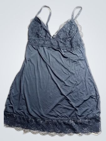 Lascana Black Lace Slip Dress