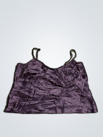 Debenhams Petite Black Satin Camisole