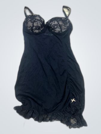 Black Lace Chemise