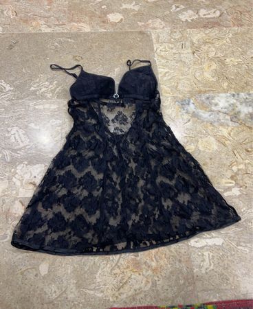 La Senza Black Lace Chemise