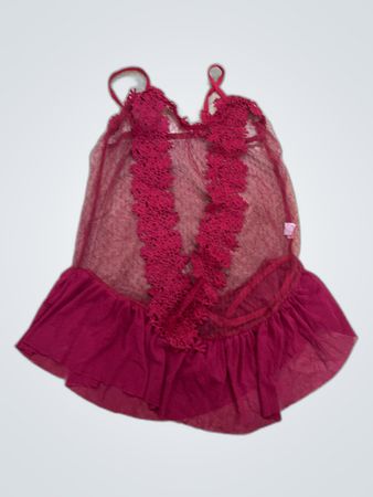 Red Lace Top
