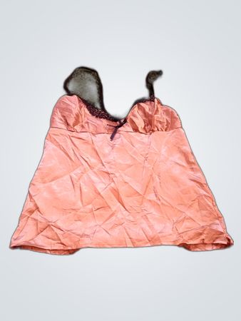 Peach-colored camisole