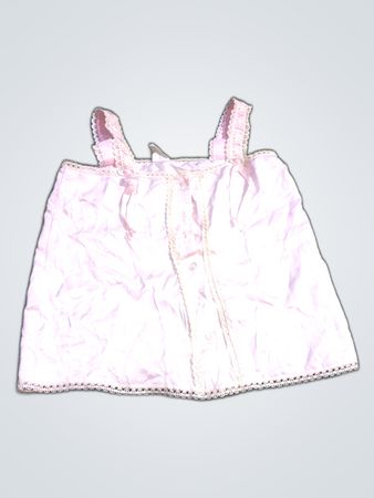 Pink Lace Trimmed Top