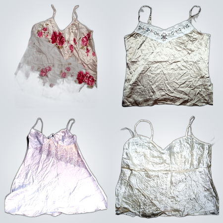 Y2K Satin Camisoles Bundle