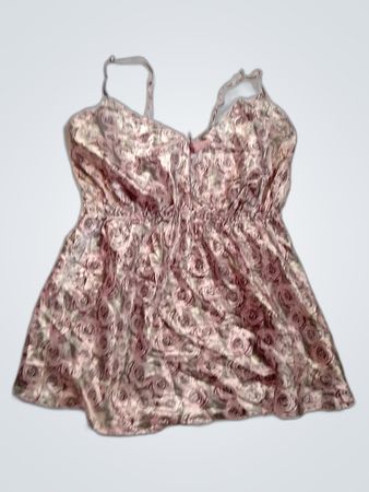 Pink Rose Print Camisole
