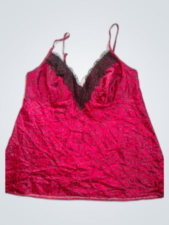 Red Floral Camisole