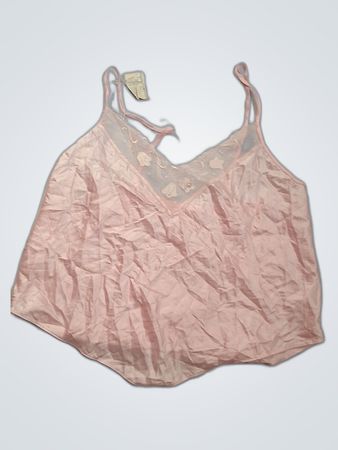 Pink Lace Cami Top