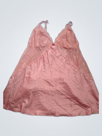 Pink Lace Chemise