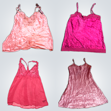 Y2K Satin Slip Dresses