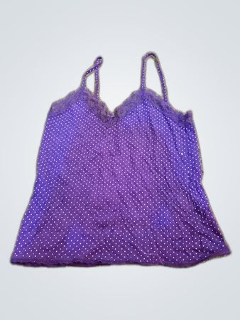 Purple Polka Dot Camisole