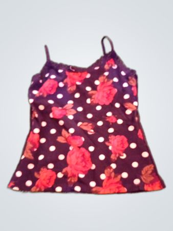 Purple Floral Camisole