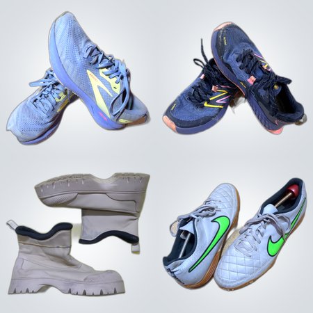 Running shoe's