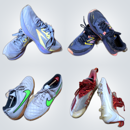 Running shoe's