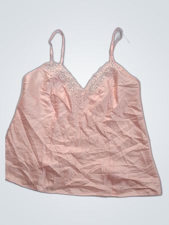 Pink Lace Cami Top