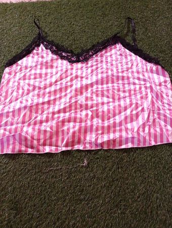 Pink Gingham Cami