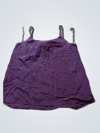 Love with Vest Purple Basic Tank Top