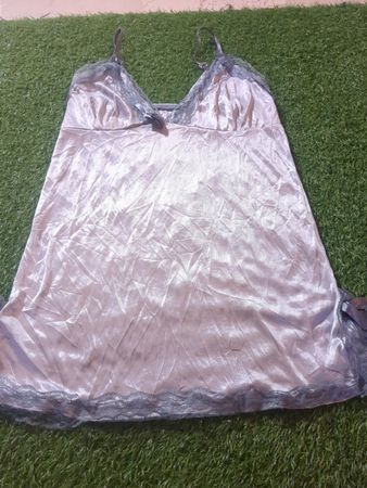 Pink Satin Cami Top