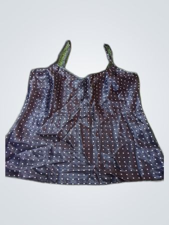 Black Polka Dot Top