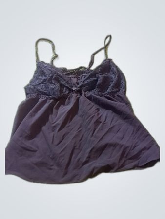 M&S Schwarze Spitzen-Träger-Camisole