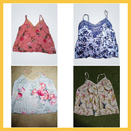 Printed slip tops
