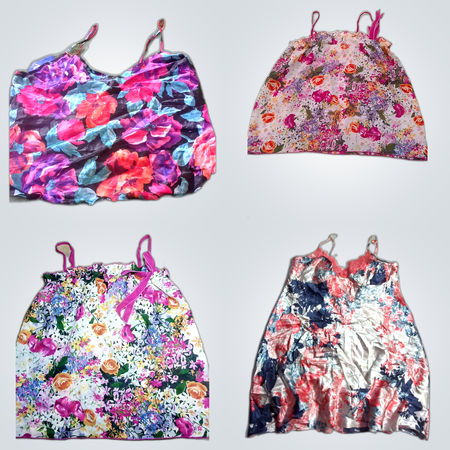 Colourfull slip dress