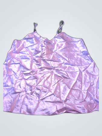 Lavender Satin Cami Top