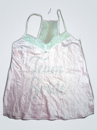 Pink Lace-Trimmed Cami