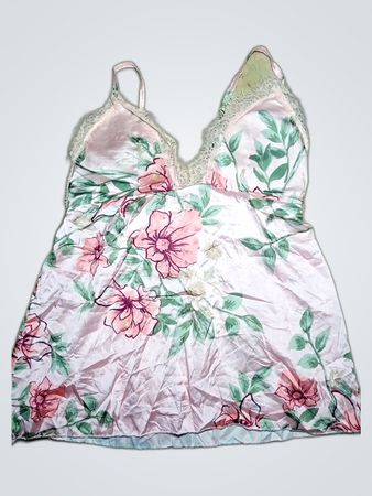 Pink Floral Chemise