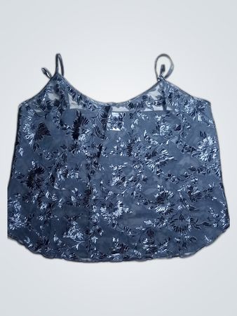 Black Floral Top