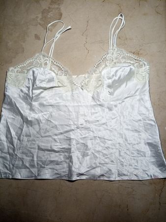 Cream Lace Trim Camisole