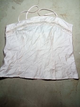 Pink Lace Trim Camisole