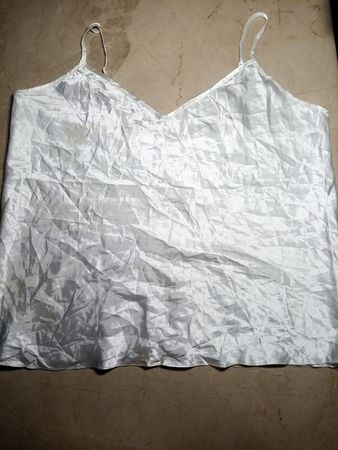 BHS White Silk Camisole