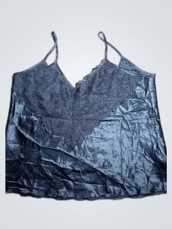 Black Satin Cami