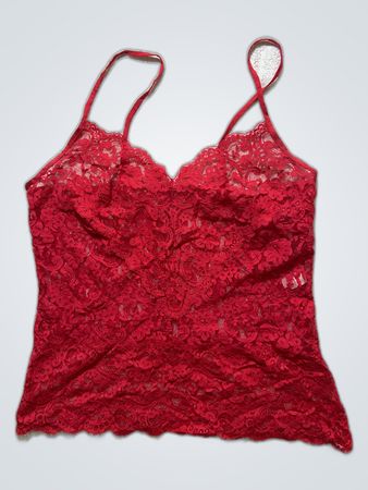 Red Lace Camisole