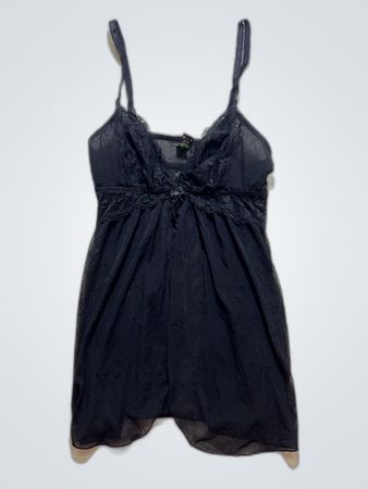 Black Lace Chemise