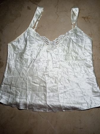 White Satin Camisole