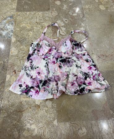 Intimissimi Lace Trim Floral Print Camisole