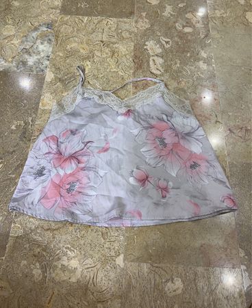 Secret Possession Lace Trim Camisole