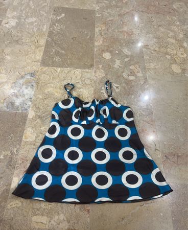 BCX Printed Polka Dot Camisole