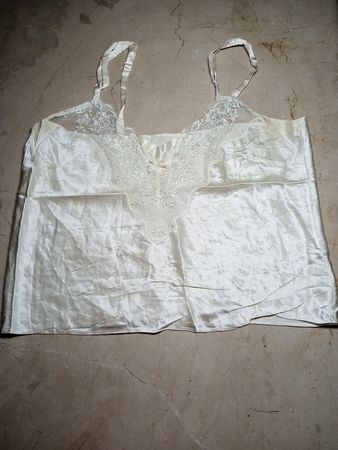 Women's White Lace Bra