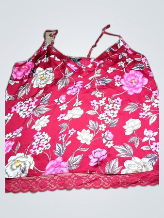 Pink Floral Camisole