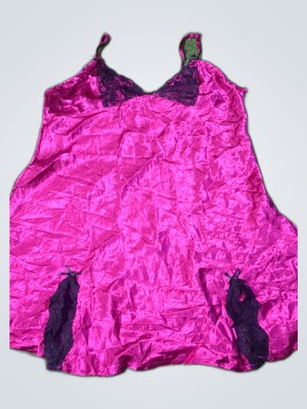 Victoria's Secret Pink Satin Slip Dress